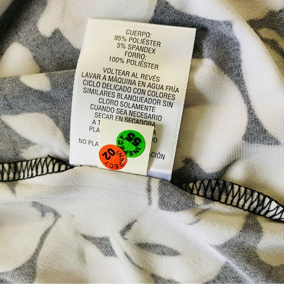 JM Collection dress. Size S. Formal dress. Color block dress Office wear MIDI - Picture 7 of 9